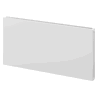 Mexen Flat CF21 Flat Panel Radiator 600 x 1300 mm, Side Connection, 1572 W, White - W421F-060-130-00