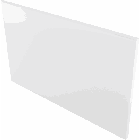 Mexen Uni side panel 90 cm for rectangular bathtub, white - 55099-090