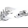 Mexen Alfa bathtub mixer tap, Chrome - 745730-00
