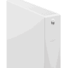 Mexen Flat CF22 panel radiator 600 x 700 mm, side connection, 1108 W, white - W422F-060-070-00