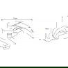 Mexen Caro bathtub mixer tap, Chrome - 746630-00