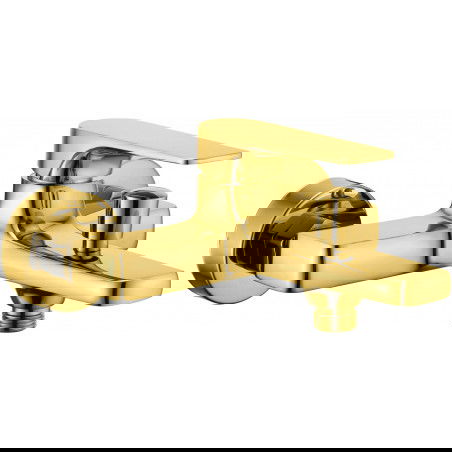 Mexen Lynx bathtub mixer tap, Gold - 745930-50