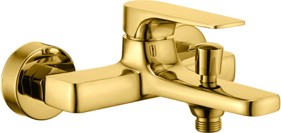 Mexen Lynx bathtub mixer tap, Gold - 745930-50