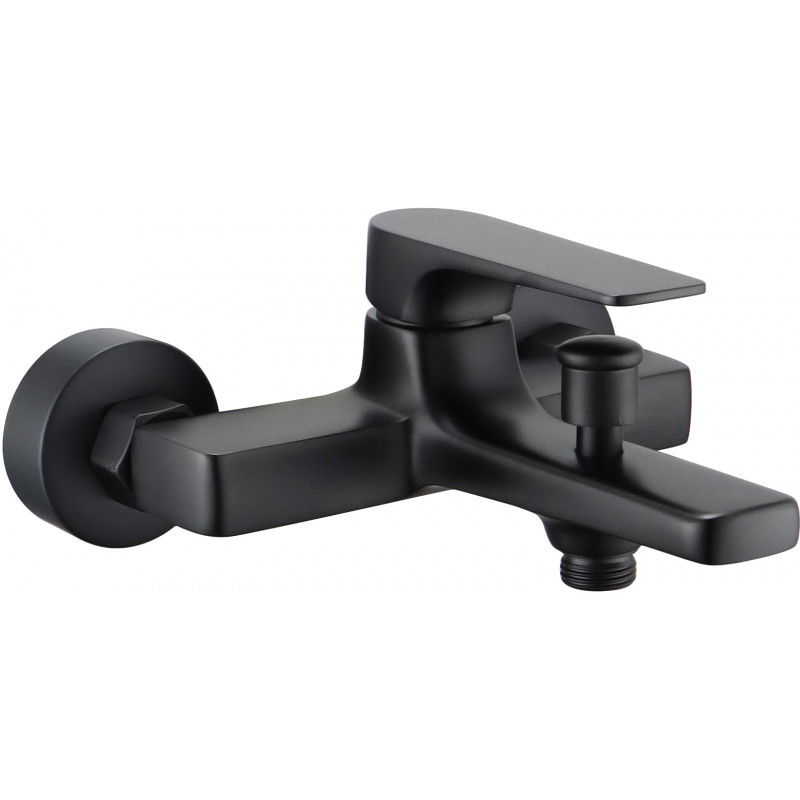 Mexen Lynx bathtub mixer tap, Black - 745930-70