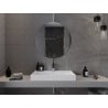 Mexen Alto round bathroom mirror 80 cm - 9853-080-080-000-00