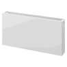 Mexen Flat CF33 Plate Radiator 300 x 1200 mm, Side Connection, 1488 W, White - W433F-030-120-00