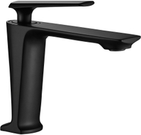 Mexen Ares washbasin faucet, black - 744100-70