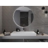 Mexen Erg illuminated bathroom mirror, round 100 cm, LED 6000K, antifog - 9823-100-100-611-00