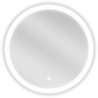 Mexen Oro illuminated bathroom mirror, round 60 cm, LED 6000K, antifog - 9824-060-060-611-00