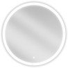 Mexen Oro illuminated bathroom mirror, round 80 cm, LED 6000K, antifog - 9824-080-080-611-00