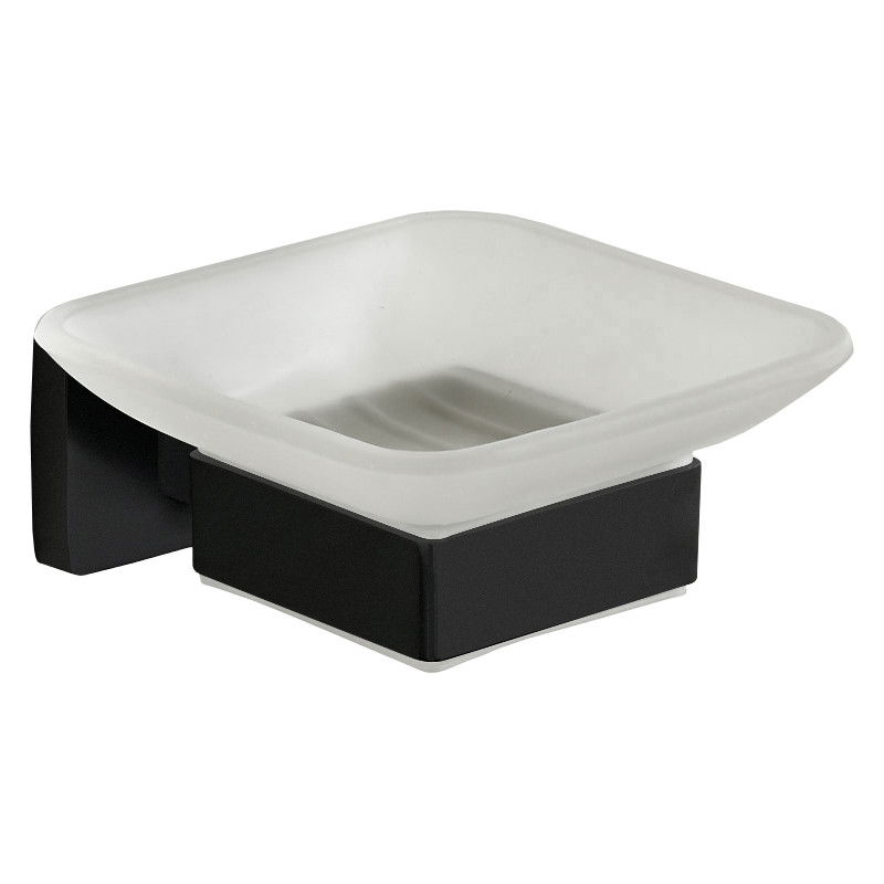 Mexen Asis soap dish, Black - 7017639-70