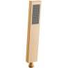 Mexen R-02 1-function handheld shower, rose gold - 79500-60