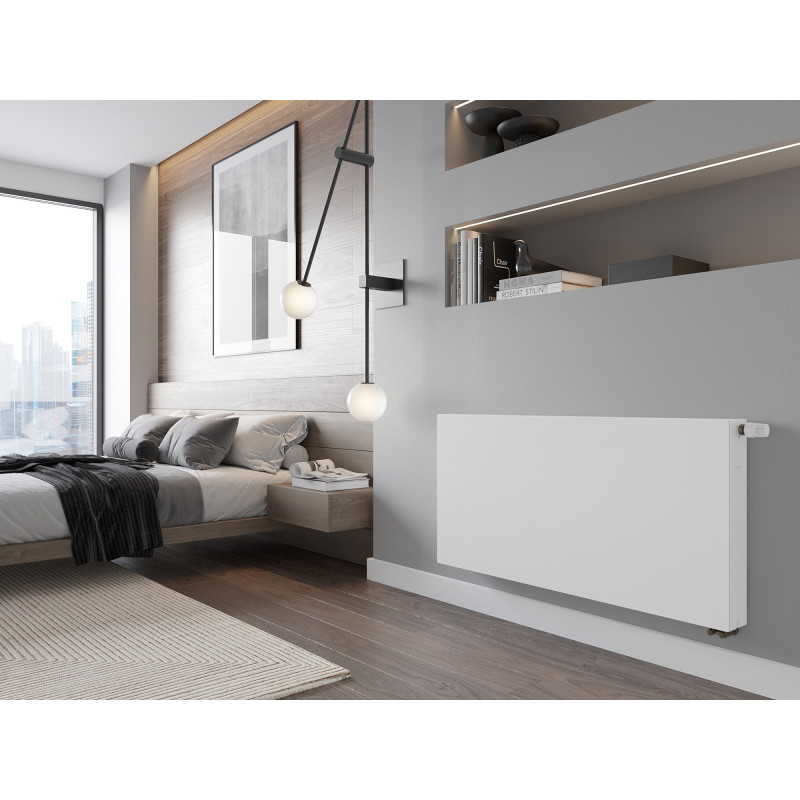 Mexen CVF22 Flat panel radiator 400 x 500 mm, bottom connection, 569 W, white - W622F-040-050-00
