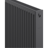 Mexen C21 900 x 600 mm panel radiator, side connection, 1066 W, anthracite - W421-090-060-66