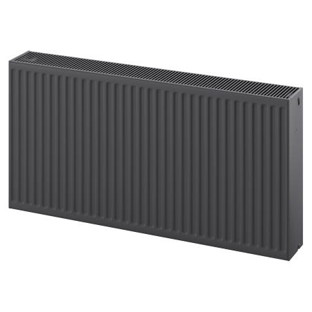 Mexen C33 flat radiator 300 x 1600 mm, side connection, 2135 W, anthracite - W433-030-160-66