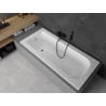 Mexen Vega rectangular bath 130 x 70 cm, white - 55011307000