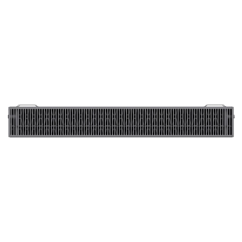 Mexen C33 plate radiator 500 x 2600 mm, side connection, 5255 W, anthracite - W433-050-260-66