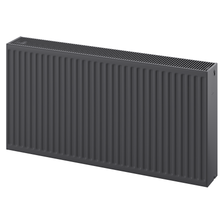 Mexen C33 panel radiator 600 x 600 mm, side connection, 1401 W, anthracite - W433-060-060-66