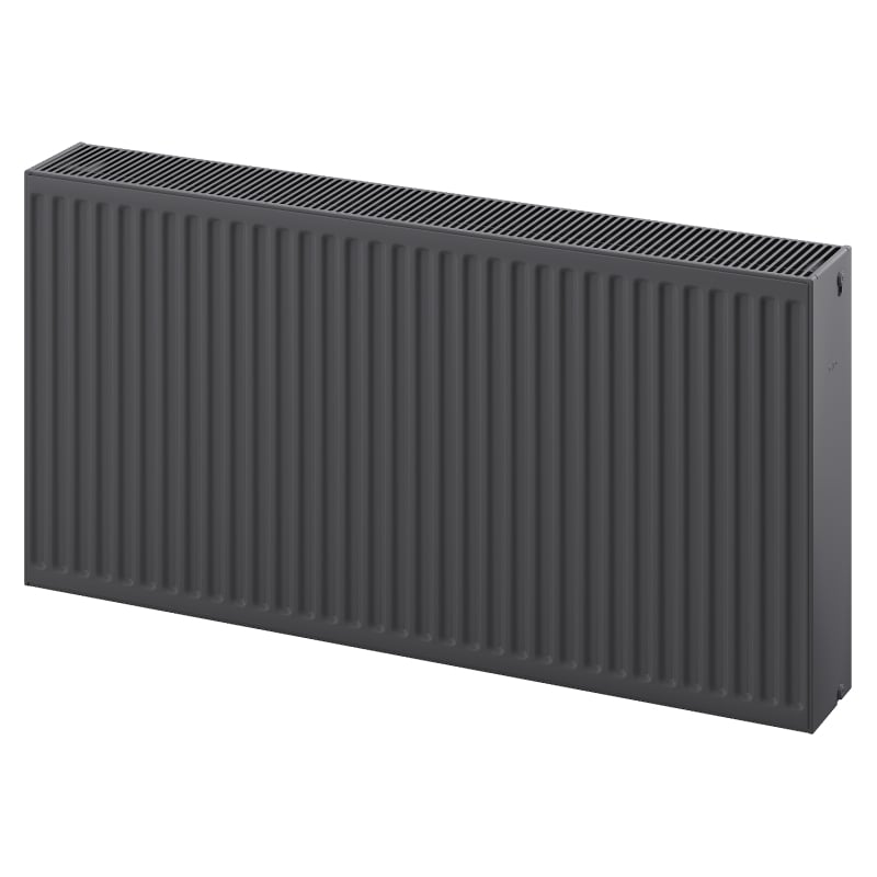 Mexen C33 plate radiator 600 x 1000 mm, side connection, 2335 W, anthracite - W433-060-100-66