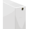 Mexen CVF33 Flat Panel Radiator 900 x 400 mm, Bottom Connection, 1200 W, White - W633F-090-040-00