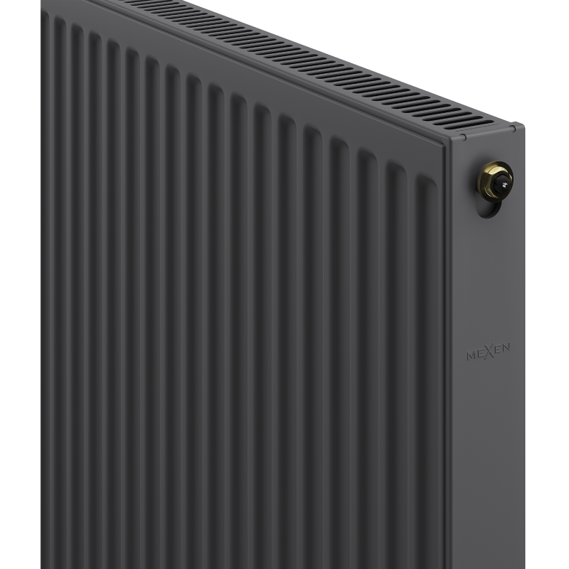 Mexen CV11 panel radiator 300 x 2800 mm, bottom connection, 1369 W, anthracite - W611-030-280-66