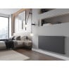 Mexen Flat CF21 plate radiator 900 x 1500 mm, side connection, 2384 W, anthracite - W421F-090-150-66