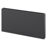 Mexen Flat CF22 panel radiator 300 x 1100 mm, side connection, 991 W, anthracite - W422F-030-110-66