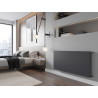 Mexen CF22 Flat Panel Radiator 400 x 1200 mm, Side Connection, 1366 W, Anthracite - W422F-040-120-66