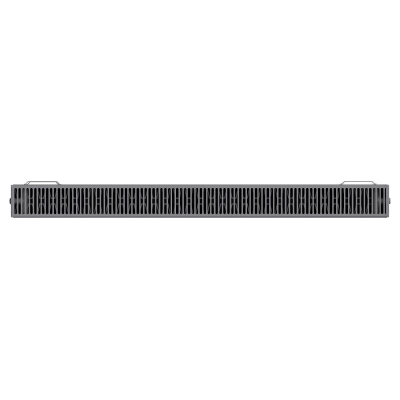 Mexen CF22 Flat Panel Radiator 500 x 2000 mm, Side Connection, 2729 W, Anthracite - W422F-050-200-66