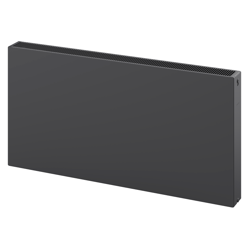 Mexen Flat CF22 panel radiator 600 x 400 mm, side connection, 633 W, anthracite - W422F-060-040-66