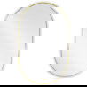 Mexen Loft bathroom mirror oval 90 x 55 cm, gold frame - 9851-090-055-000-50