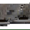 Mexen Loft rectangular bathroom mirror 50 x 40 cm, gold frame - 9852-050-040-000-50