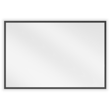 Mexen Loft rectangular bathroom mirror 60 x 40 cm, black frame - 9852-060-040-000-70