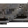 Mexen Loft rectangular bathroom mirror 70 x 50 cm, gold frame - 9852-070-050-000-50