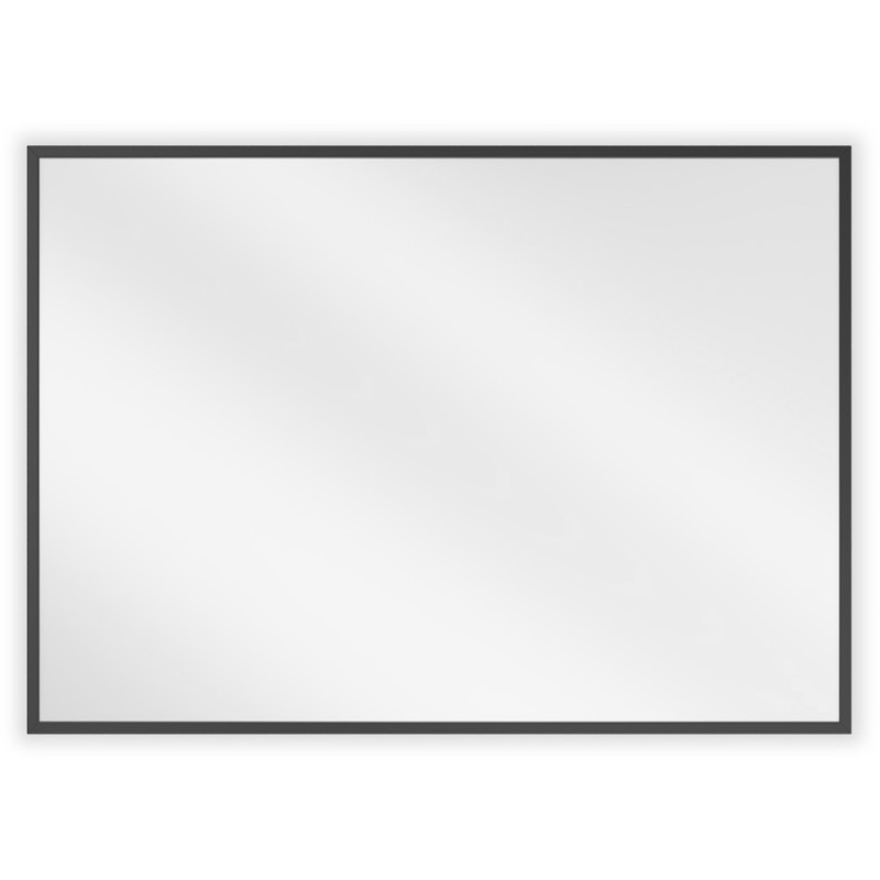 Mexen Loft rectangular bathroom mirror 70 x 50 cm, black frame - 9852-070-050-000-70