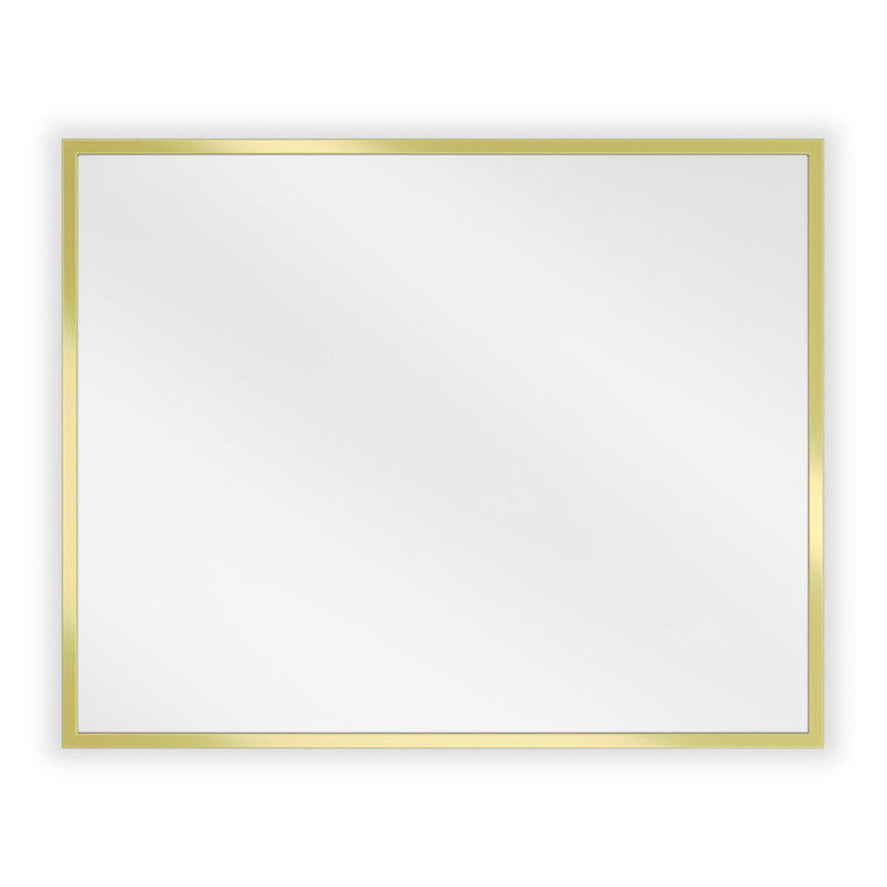 Mexen Loft rectangular bathroom mirror 50 x 40 cm, gold frame - 9852-050-040-000-50