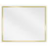 Mexen Loft Rectangular bathroom mirror 50 x 40 cm, brushed gold frame - 9852-050-040-000-50