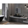 Mexen Loft rectangular bathroom mirror 80 x 60 cm, brushed gold frame - 9852-080-060-000-50