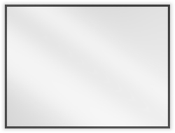 Mexen Loft Bathroom Mirror Rectangular 80 x 60 cm, Black Frame - 9852-080-060-000-70
