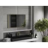 Mexen Loft bathroom mirror rectangular 90 x 60 cm, gold frame - 9852-090-060-000-50