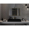 Mexen Loft rectangular bathroom mirror 90 x 60 cm, gold frame - 9852-090-060-000-50
