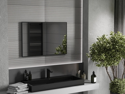 Mexen Loft rectangular bathroom mirror 90 x 60 cm, black frame - 9852-090-060-000-70