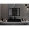 Mexen Loft rectangular bathroom mirror 90 x 60 cm, black frame - 9852-090-060-000-70