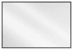 Mexen Loft rectangular bathroom mirror 90 x 60 cm, black frame - 9852-090-060-000-70