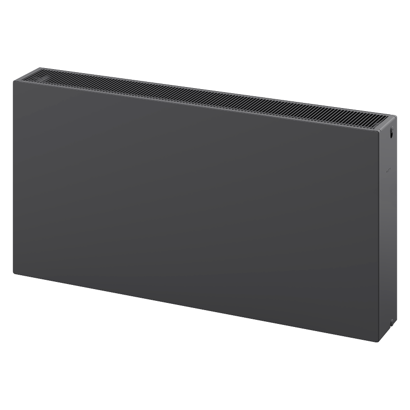 Mexen Flat CF33 panel radiator 400 x 1400 mm, side connection, 2214 W, anthracite - W433F-040-140-66