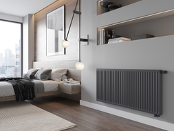 Mexen CV21 flat panel radiator 300 x 1200 mm, bottom connection, 883 W, anthracite - W621-030-120-66