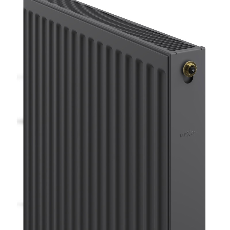 Mexen CV21 panel radiator 300 x 1200 mm, bottom connection, 883 W, anthracite - W621-030-120-66