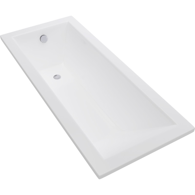 Mexen Cubik rectangular bathtub 170 x 80 cm, white - 55031708000
