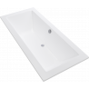 Mexen Cube rectangular bathtub 160 x 70 cm, white - 55051607000