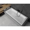 Mexen Cube rectangular bath 160 x 70 cm, white - 55051607000